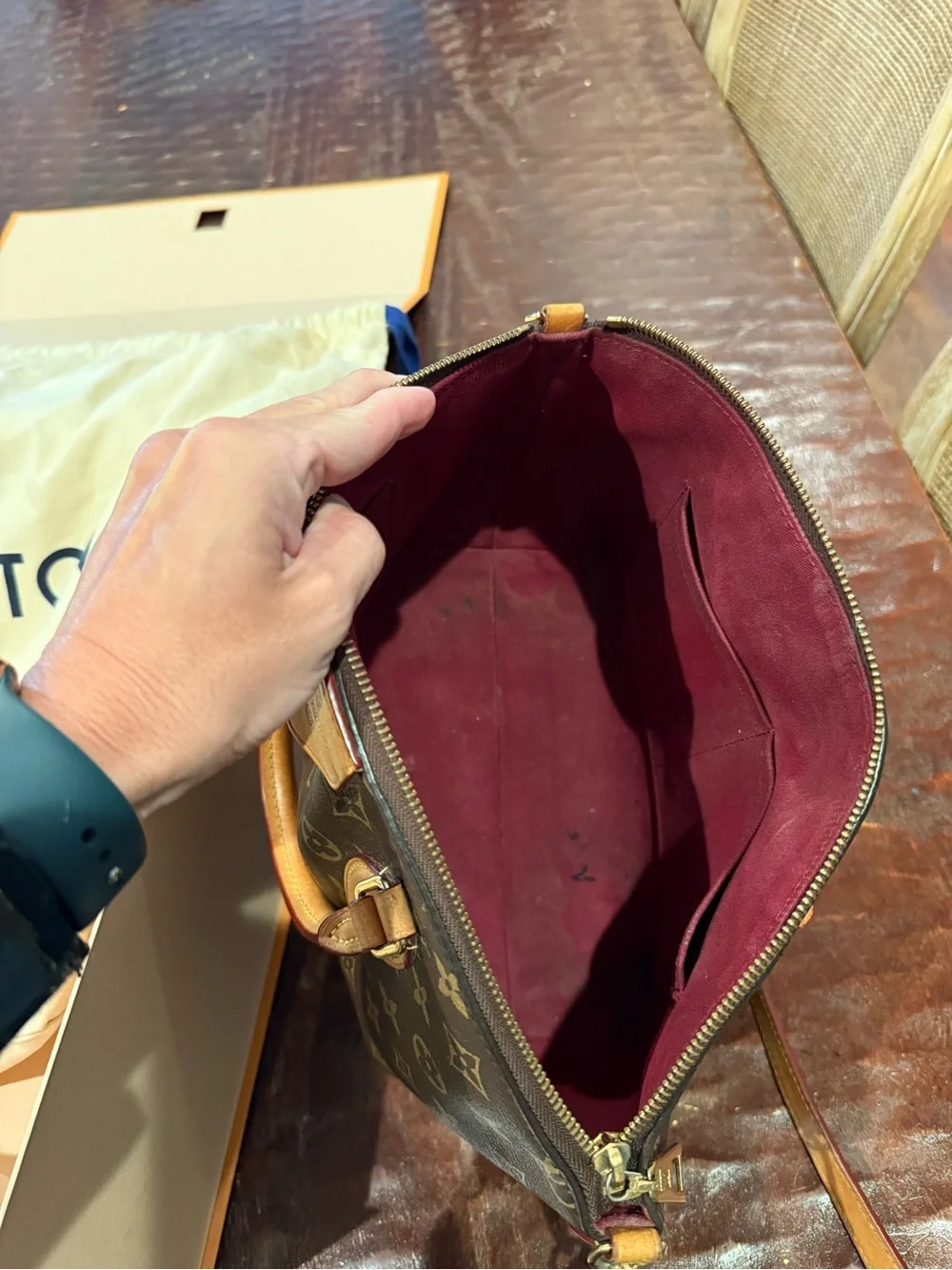 Louis Vuitton Monogram Satchel - Boetie PM